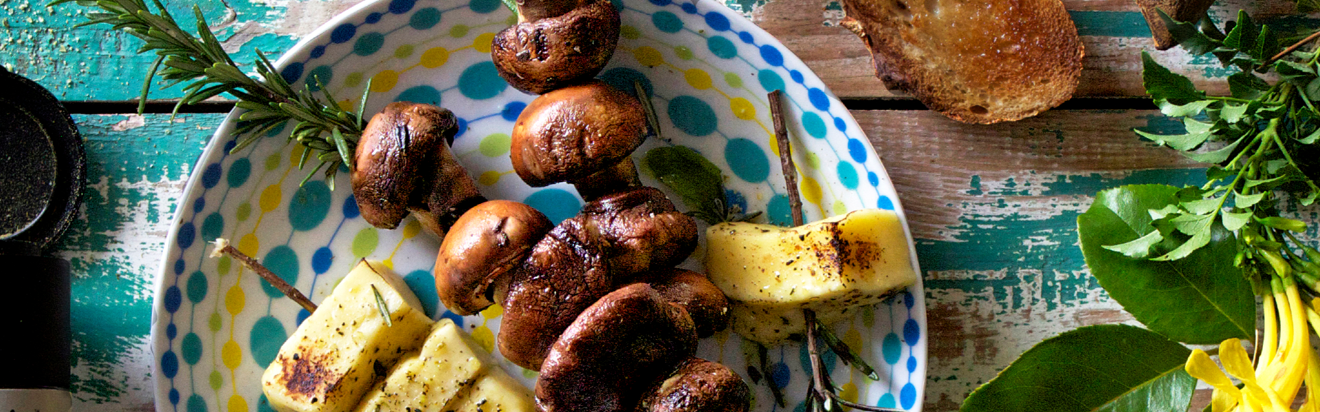 Sept CHS Mushroom And Haloumi Skewers 1920